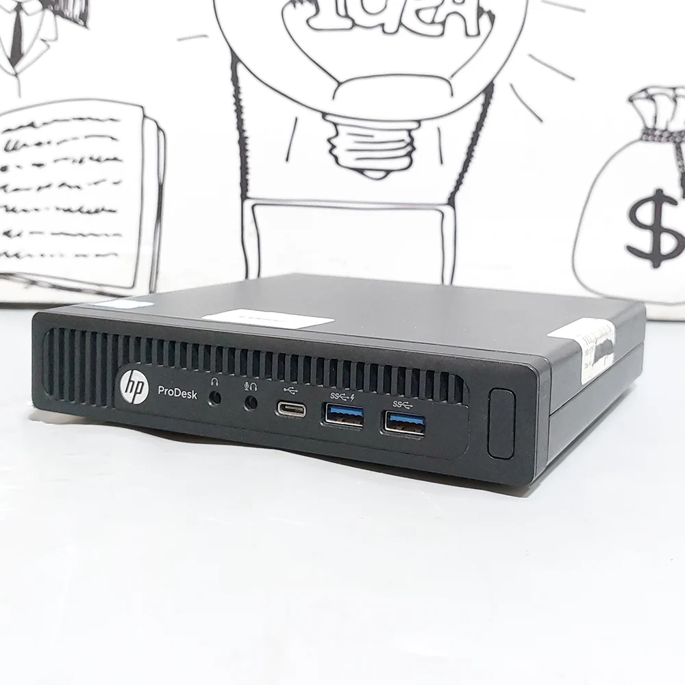 HP EliteDesk 800 G2 DM 65W Desktop Mini PC (Intel Core i5-6500T - 8GB DDR4 - No Hard - Intel HD Graphics) Original Used - Image 2