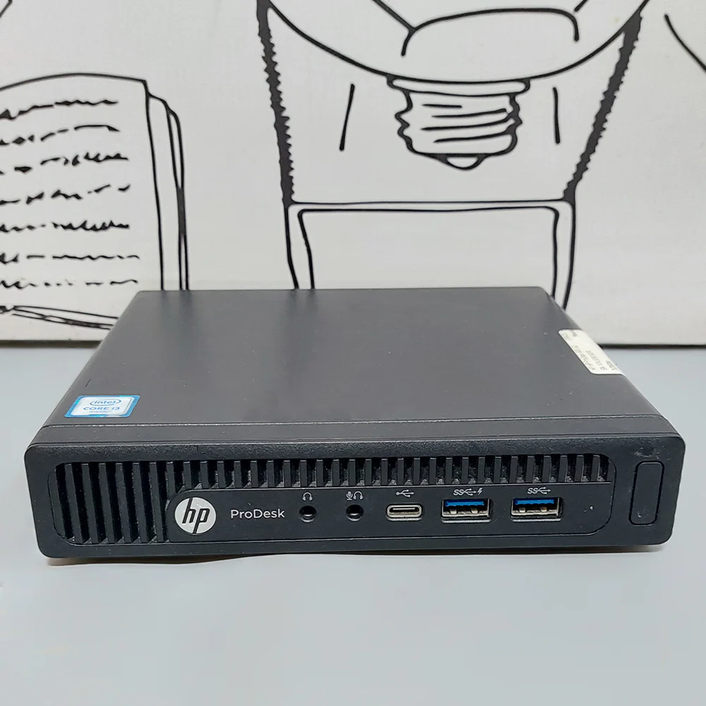 HP EliteDesk 800 G2 DM 65W Desktop Mini PC (Intel Core i5-6500T - 8GB DDR4 - No Hard - Intel HD Graphics) Original Used - Image 3