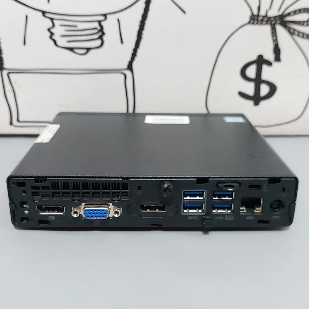 HP EliteDesk 800 G2 DM 65W Desktop Mini PC (Intel Core i5-6500T - 8GB DDR4 - No Hard - Intel HD Graphics) Original Used - Image 4