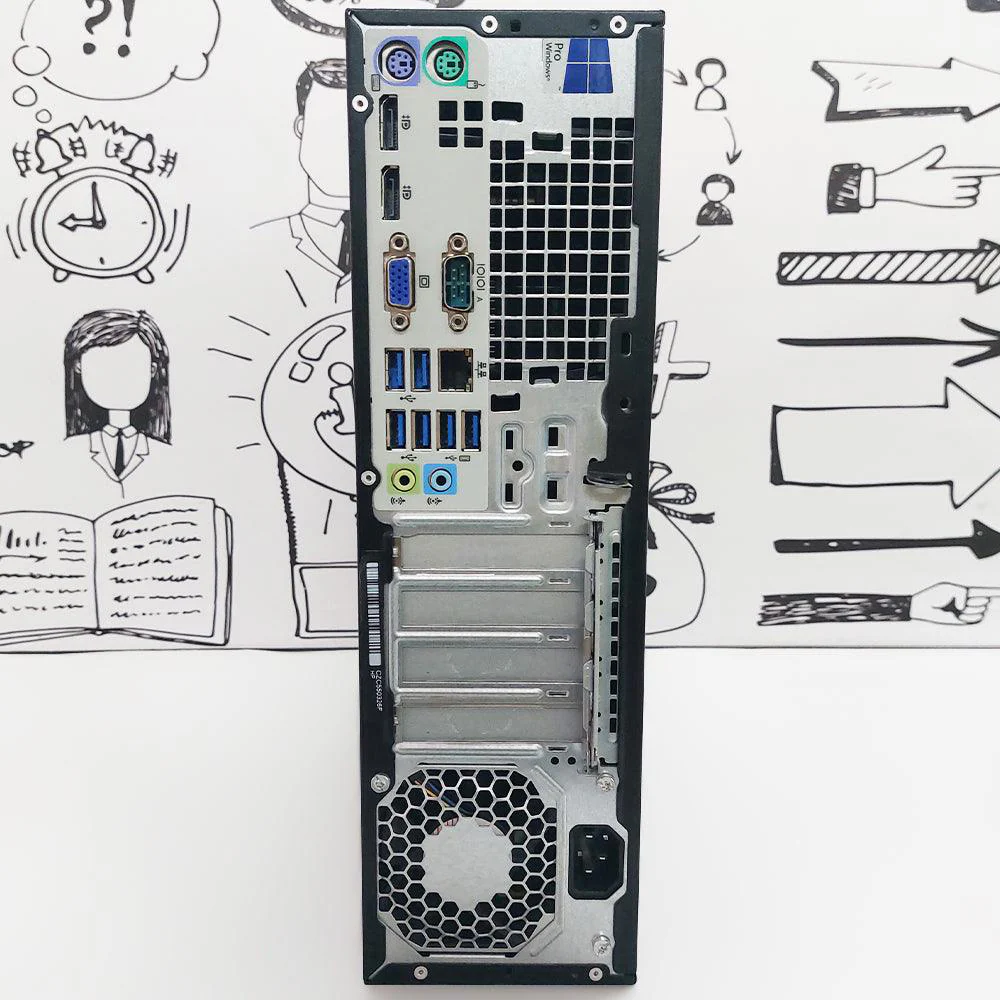 HP EliteDesk 800 G2 SFF Desktop PC (Intel Core i5-6500T - 8GB DDR4 - No Hard - Intel HD Graphics) Original Used - Image 5
