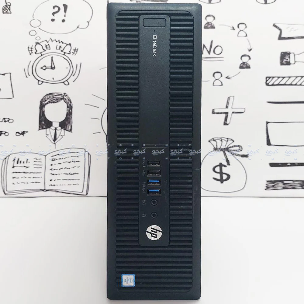HP EliteDesk 800 G2 SFF Desktop PC (Intel Core i7-6700 - 8GB DDR4 - No Hard - Intel HD Graphics) Original Used - Image 2