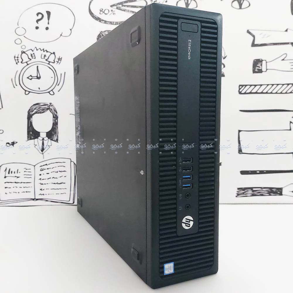 HP EliteDesk 800 G2 SFF Desktop PC (Intel Core i7-6700 - 8GB DDR4 - No Hard - Intel HD Graphics) Original Used - Image 3