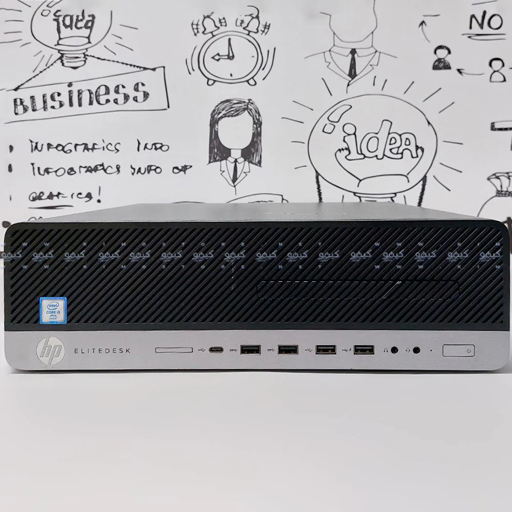 HP EliteDesk 800 G3 SFF Desktop PC (Intel Core i7-6700 - 8GB DDR4 - No Hard - Intel HD Graphics) Original Used - Image 2