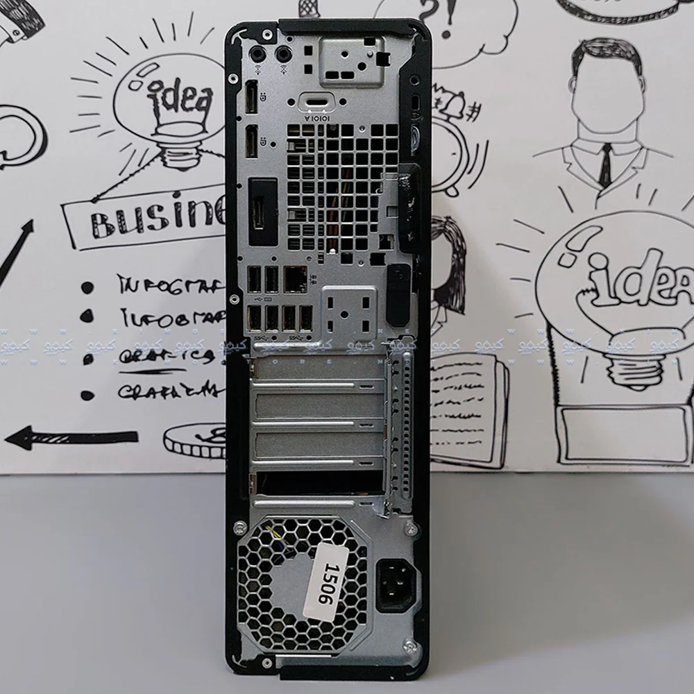 HP EliteDesk 800 G4 SFF Desktop PC (Intel Core i7-8700 - 8GB DDR4 - No Hard - Intel UHD Graphics) Original Used - Image 4