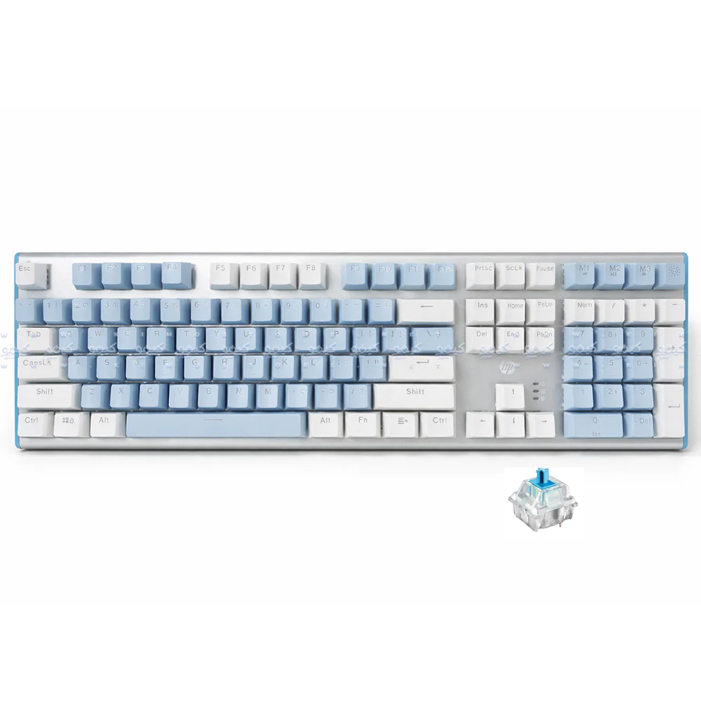 HP GK600F Blue Switch Wired Rainbow Gaming Keyboard English (Copy) - Image 2