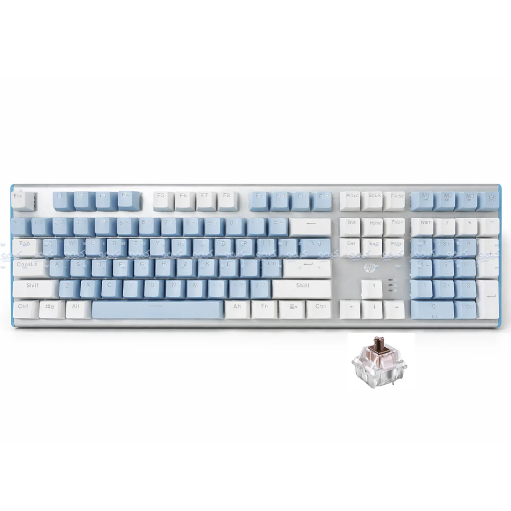 HP GK600F Brown Switch Wired Rainbow Gaming Keyboard English (Copy) - Image 2