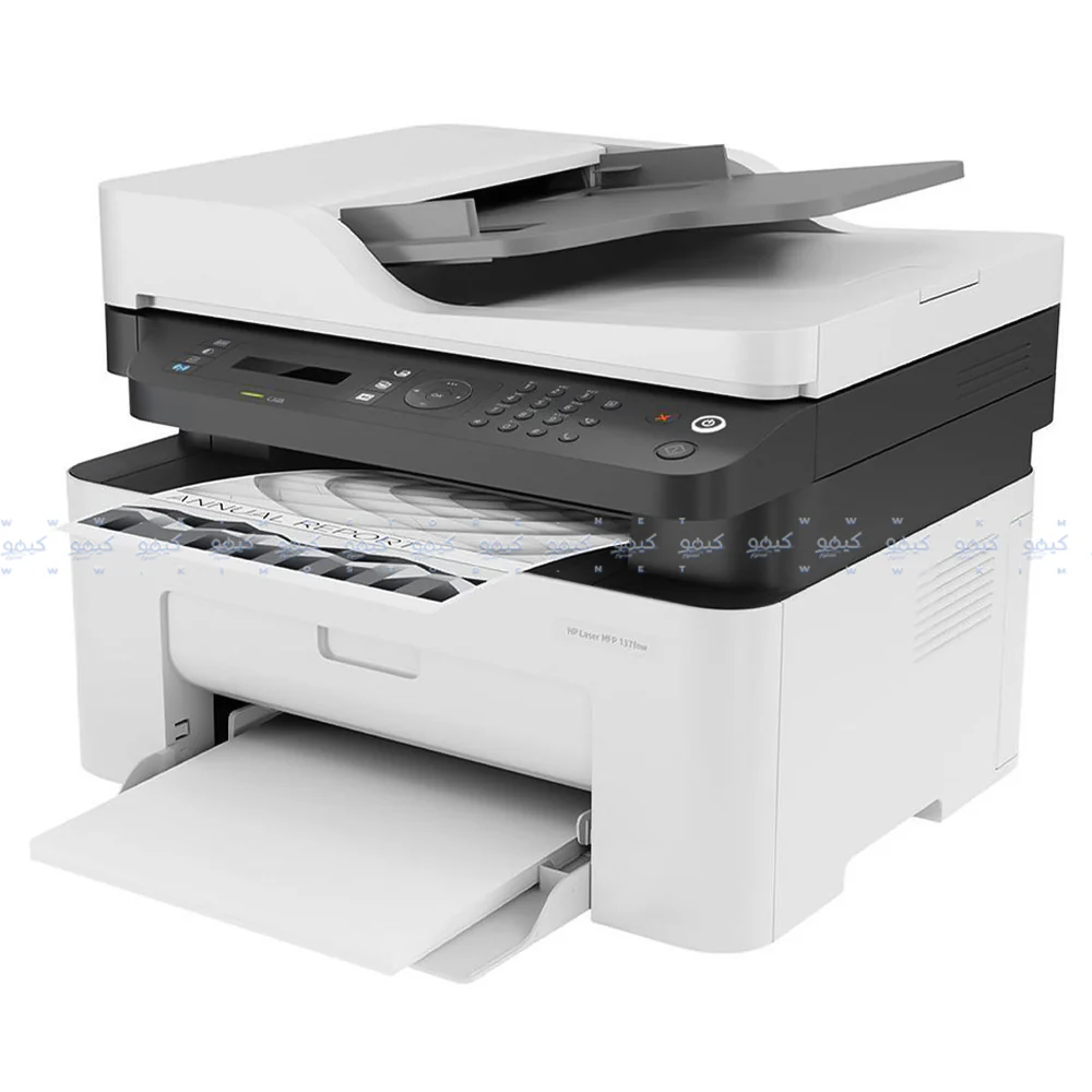 HP Laserjet MFP 137FNW Wireless Printer Black (Print - Copy - Scan - Fax) - Image 3