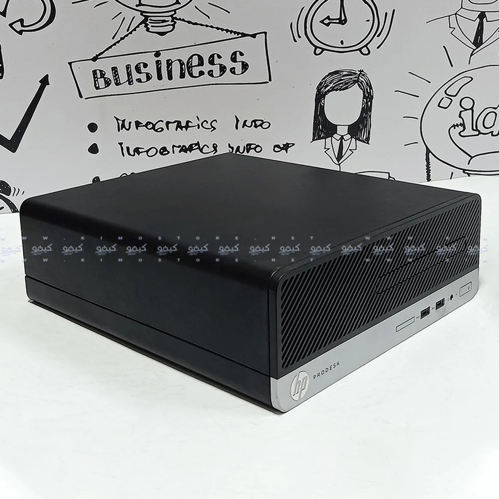 HP ProDesk 400 G4 SFF Desktop PC (Intel Core i3-7100 - 4GB DDR4 - No Hard - Intel HD Graphics) Original Used - Image 3