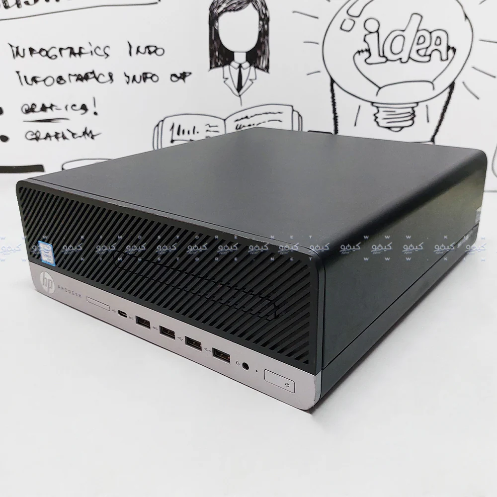 HP ProDesk 600 G3 SFF Desktop PC (Intel Core i5-7500 - 8GB DDR4 - No Hard - Intel HD Graphics) Original Used - Image 4