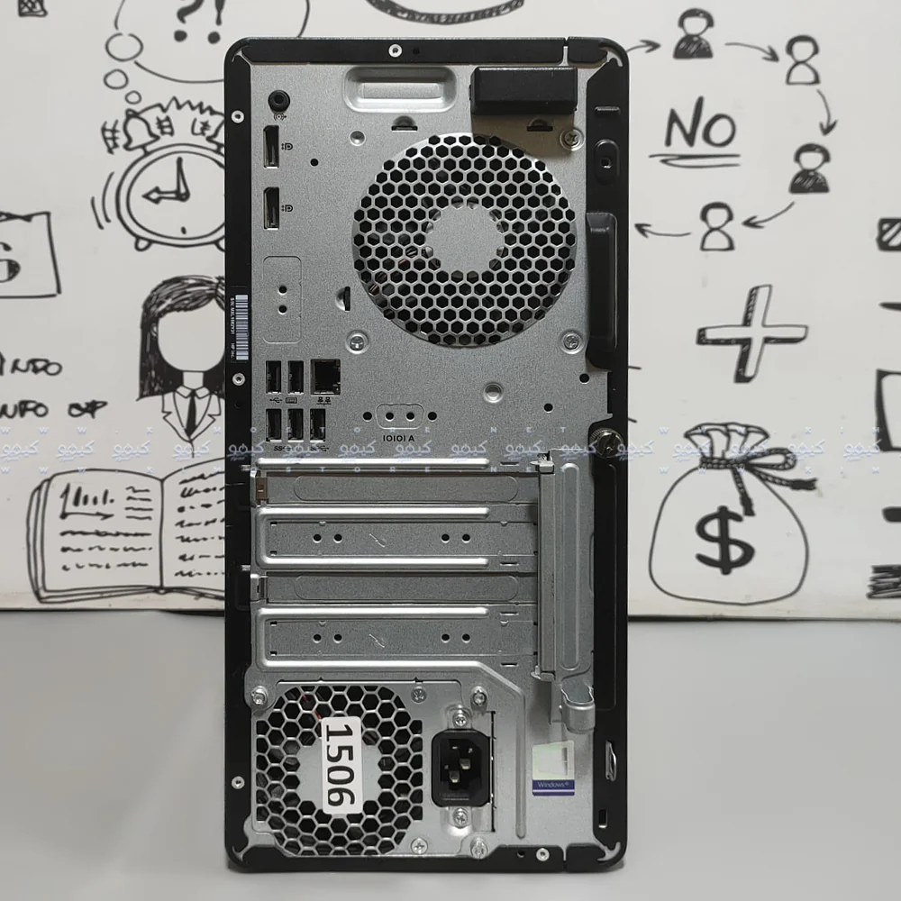 HP ProDesk 600 G6 Microtower PC (Intel Core i7-10700 - 8GB DDR4 - No Hard - Intel UHD Graphics) Original Used - Image 4