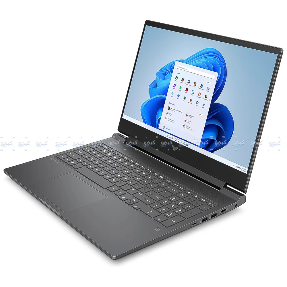 HP Victus 16-R1078NE Gaming Laptop (Intel Core i5-14450HX - 16GB Ram - M.2 NVMe 512GB - Nvidia RTX 3050 6GB - 16.1 Inch FHD IPS 144Hz) - Mica Silver - Image 3
