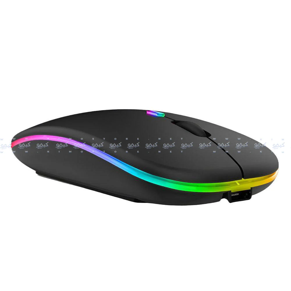 HP W10 Dual Mode Rechargeable Bluetooth Wireless RGB Gaming Mouse 1600Dpi (Copy) - Image 4
