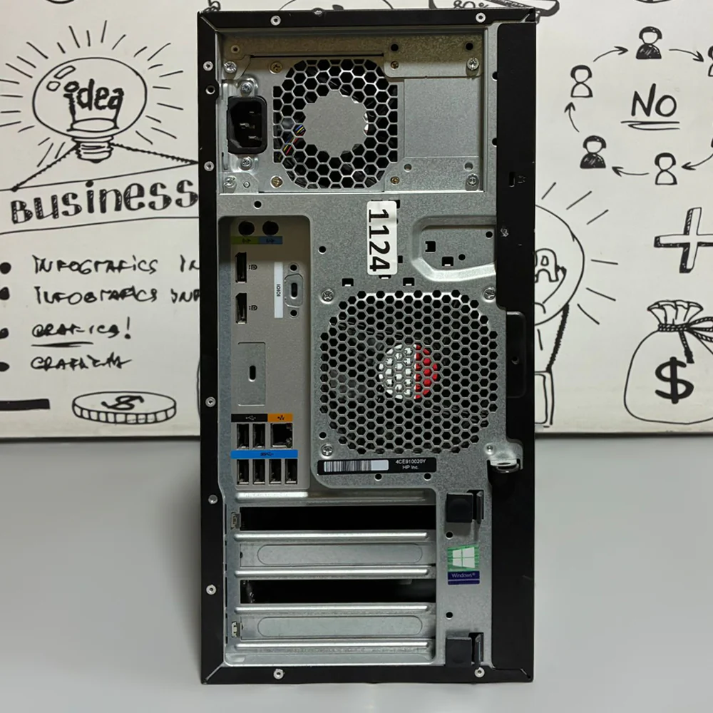 HP Z2 G4 Tower Workstation (Intel Xeon E-2144G - 8GB DDR3 - No Hard - Intel UHD Graphics) Original Used - Image 4