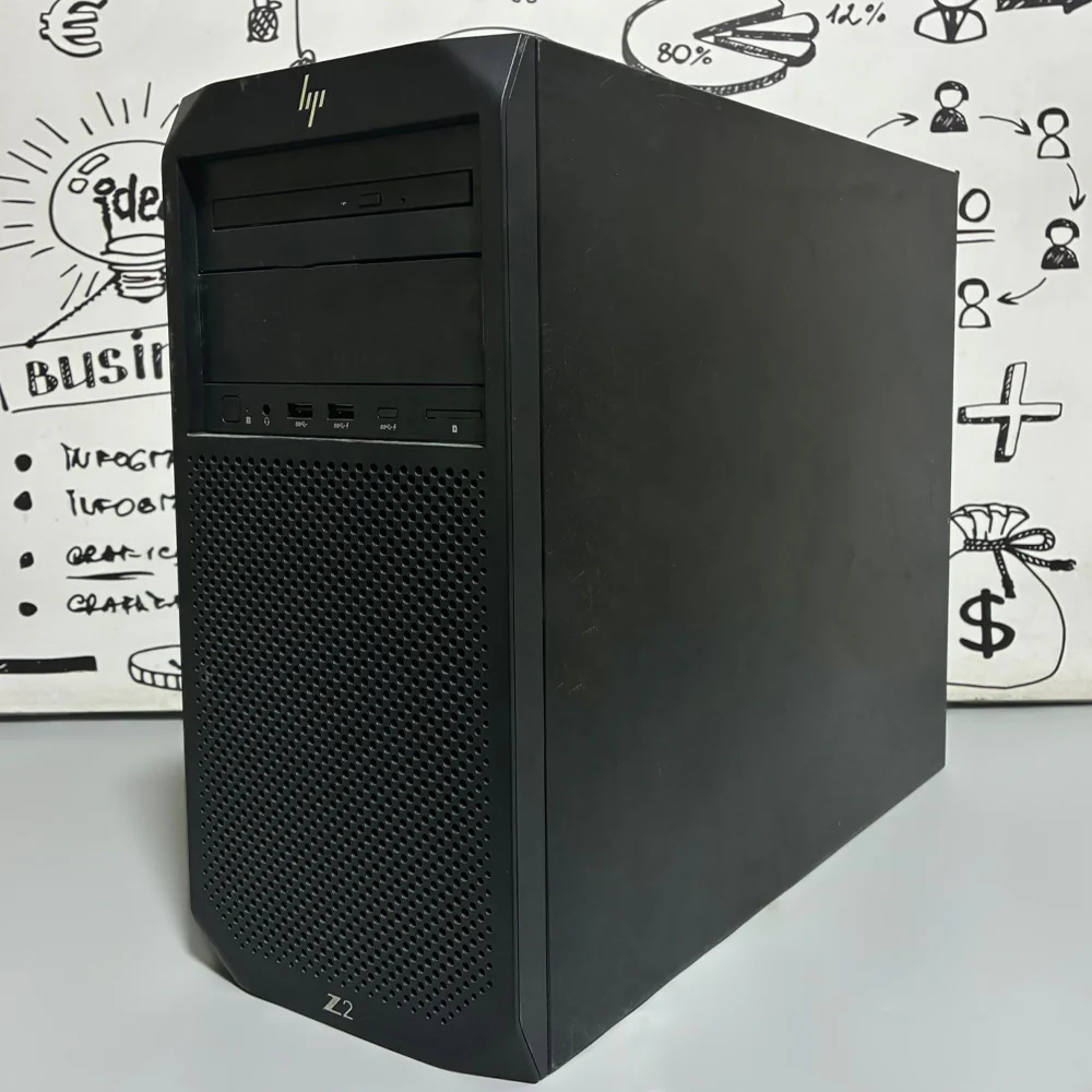 HP Z2 G4 Tower Workstation (Intel Xeon E-2174G - 8GB DDR3 - No Hard - Intel UHD Graphics) Original Used - Image 2
