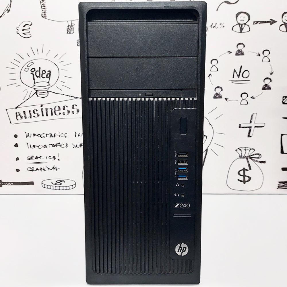 HP Z240 Tower Workstation (Intel Core i5-6500 - 8GB DDR4 - No Hard - Intel HD Graphics) Original Used - Image 2