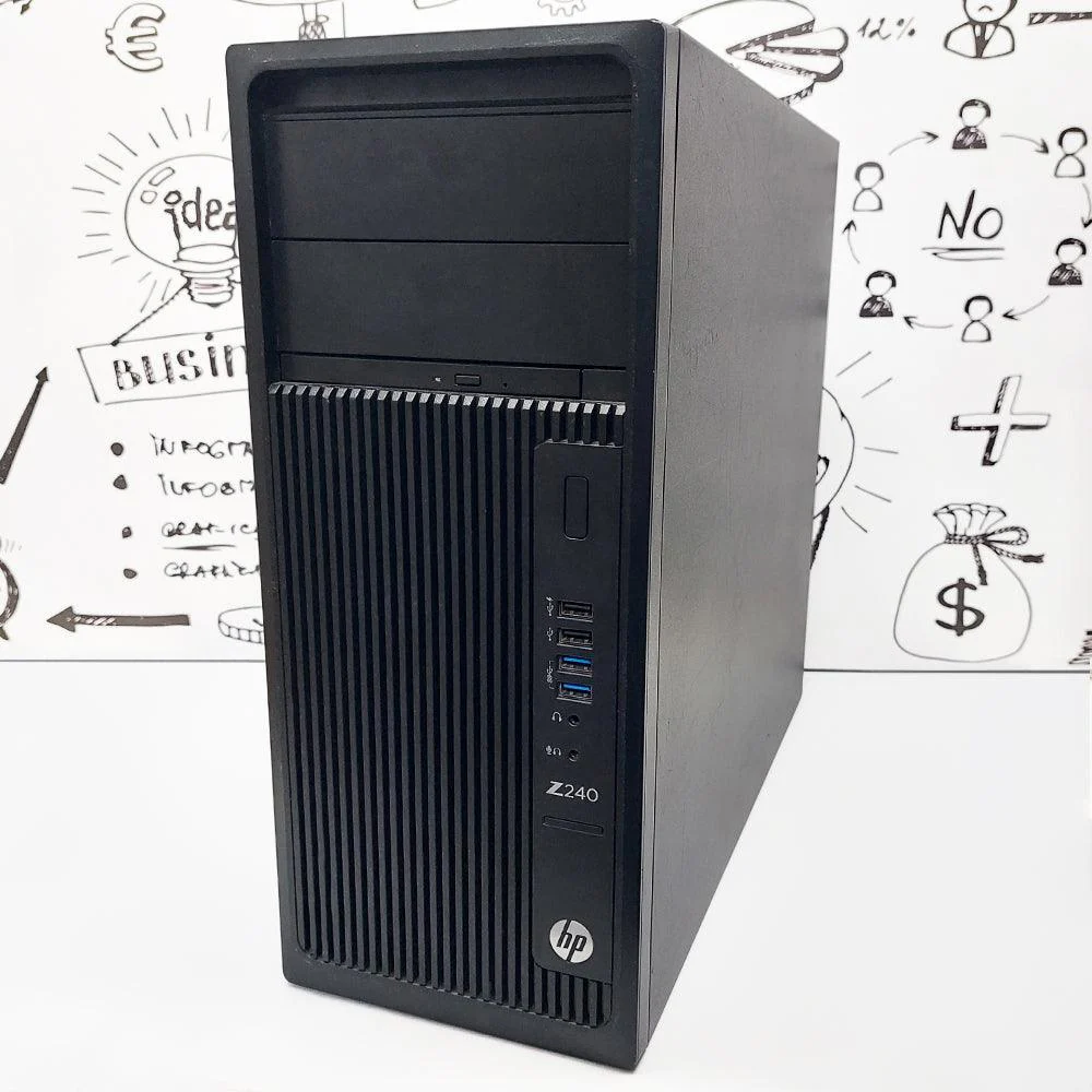 HP Z240 Tower Workstation (Intel Core i5-6500 - 8GB DDR4 - No Hard - Intel HD Graphics) Original Used - Image 4