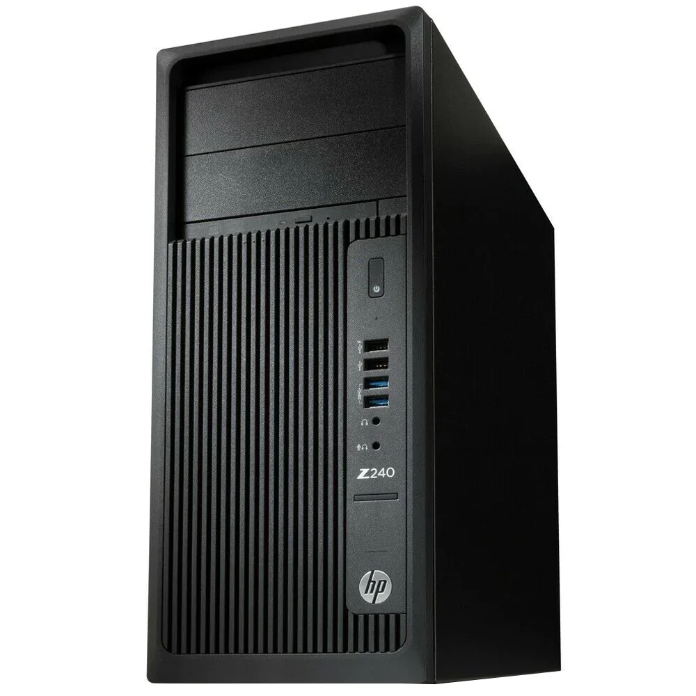 HP Z240 Tower Workstation (Intel Core i7-6700 - 8GB DDR4 - No Hard - Intel HD Graphics) Original Used