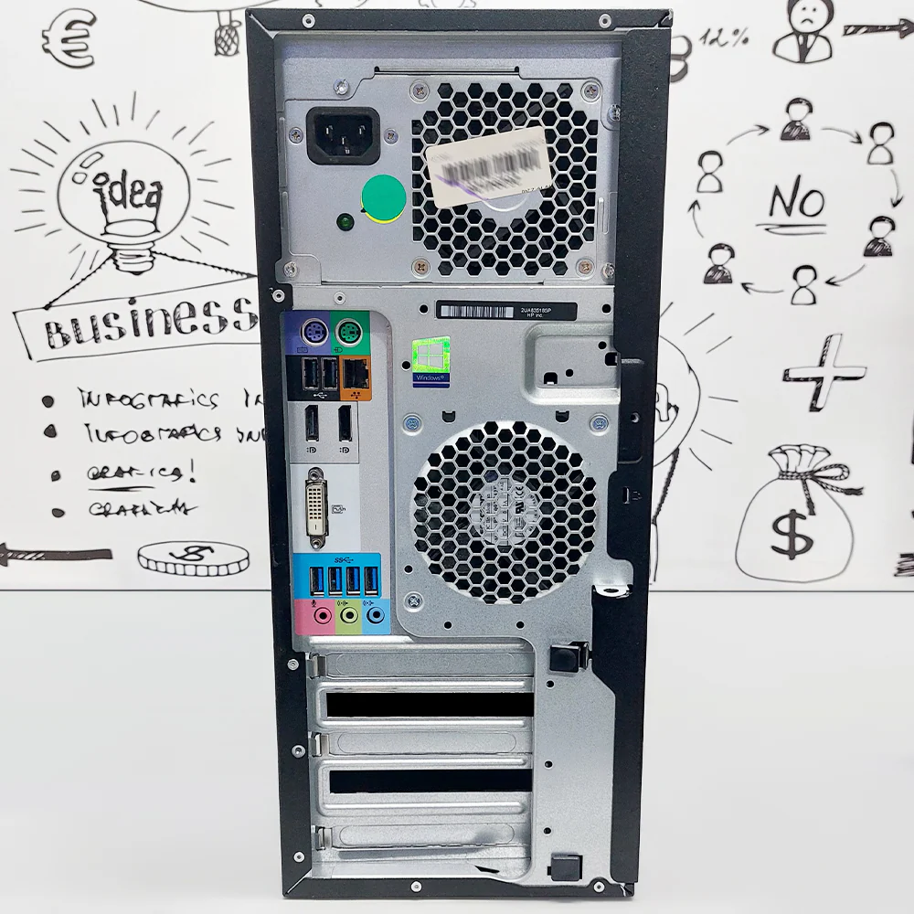 HP Z240 Tower Workstation (Intel Core i7-6700 - 8GB DDR4 - No Hard - Intel HD Graphics) Original Used - Image 3
