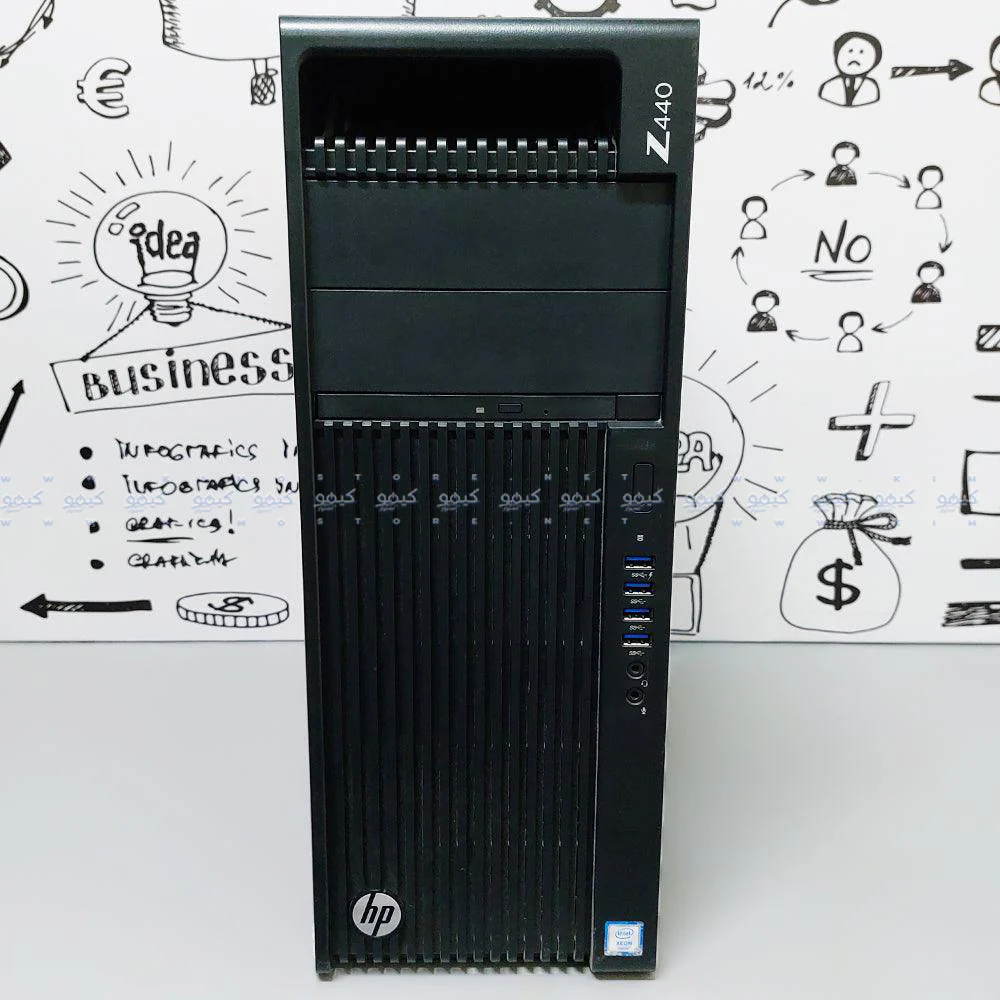 HP Z440 Workstation (Intel Xeon E5-2680 V4 - 16GB DDR4 - No Hard - No Graphics Card) Original Used - Image 2