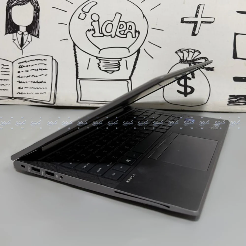 HP ZBook FireFly 14 G8 Mobile Workstation Laptop (Intel Core I7-1165G7 - 16GB DDR4 - M.2 512GB - Nvidia T500 4GB - 14.0 Inch FHD - Cam) Original Used - Image 3
