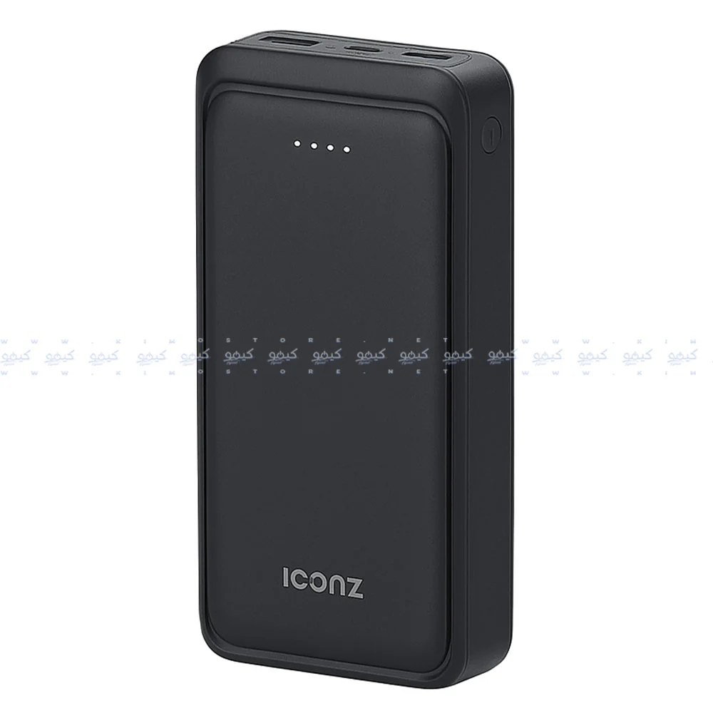 Iconz Spark P42 PB20K Power Bank 2x USB + Type-C 22.5W 20000mAh - Black