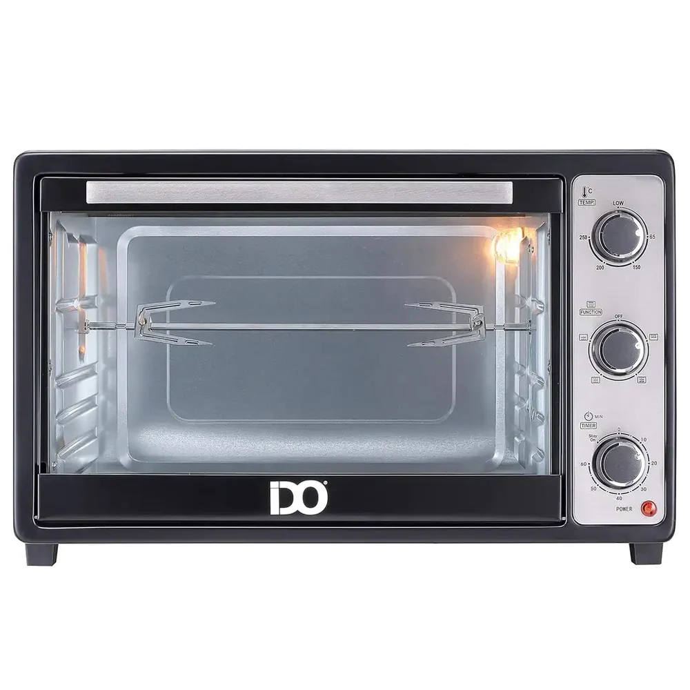 IDO Electric Toaster Oven With Grill TO45SG-BK 45L 1800W