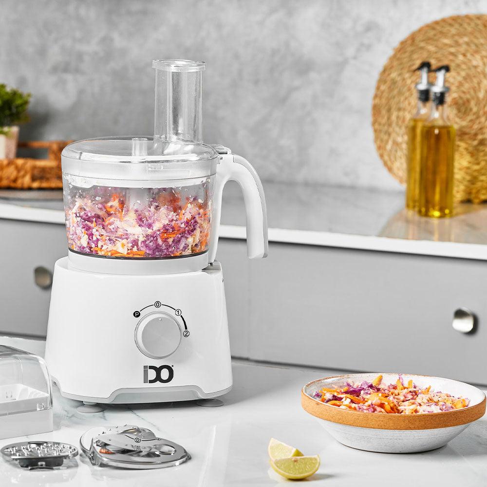 IDO Food Processor FP1000-WH 1000W - White - Image 3