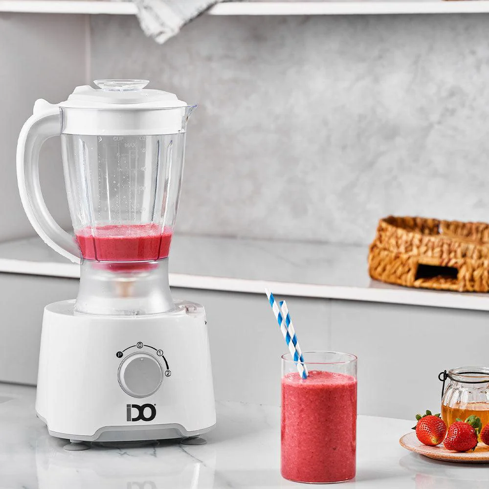 IDO Food Processor FP1000-WH 1000W - White - Image 4