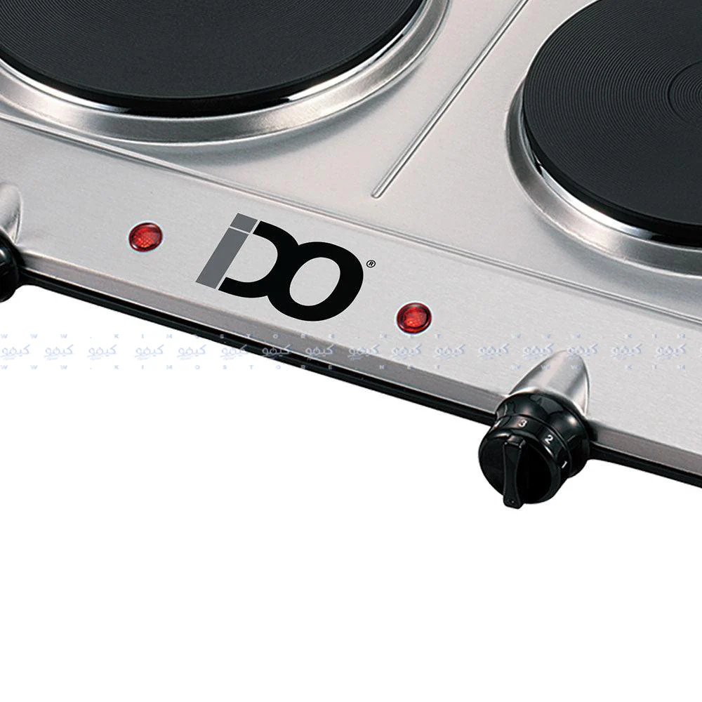 IDO Hot Plate HP2E1500-SV 2 Burners 1500W - Image 2