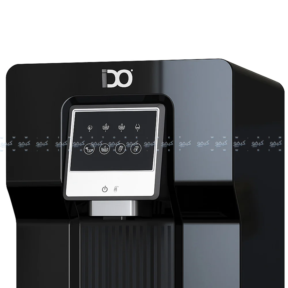 IDO Table Water Dispenser With Ice Maker WDIMD502-BK - Black - Image 2