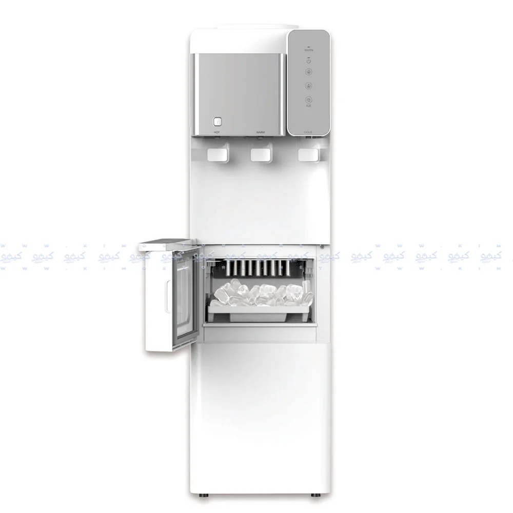 IDO Water Dispenser With Ice Maker WDIM500-WHSV - Silver - Image 2