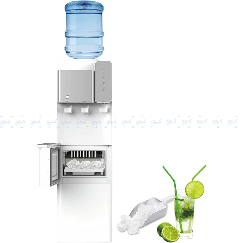 IDO Water Dispenser With Ice Maker WDIM500-WHSV - Silver - Image 4