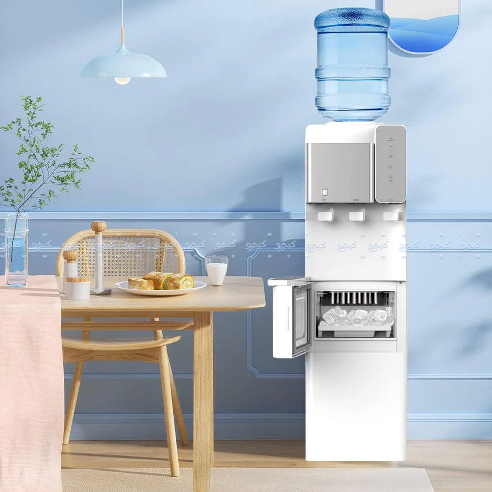 IDO Water Dispenser With Ice Maker WDIM500-WHSV - Silver - Image 5