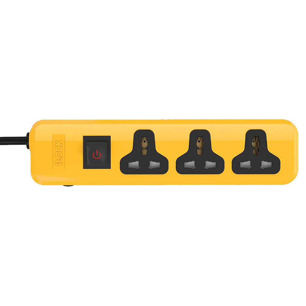 iLock 5068 3Ports Power Strip 2860W 3m - Image 2