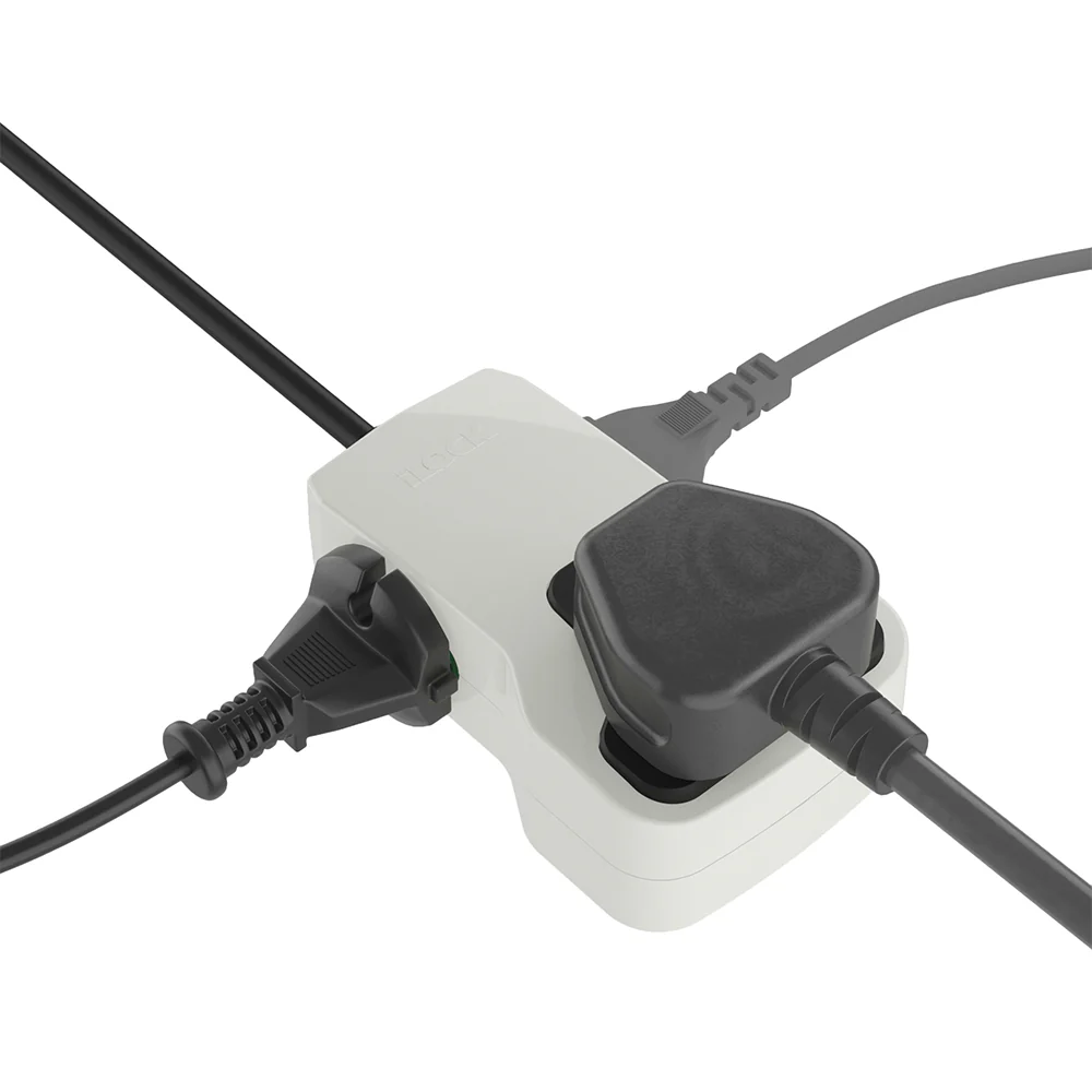 iLock 5123 3Port Mini Power Strip 2500W 1.5m - Image 3