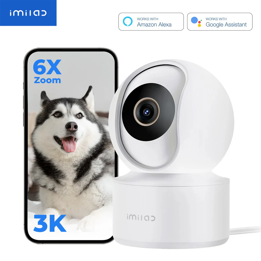 Xiaomi IMILAB C22 Wi-Fi Pan & Tilt AI Indoor Security Camera 3K 5MP (Mic) - Image 7
