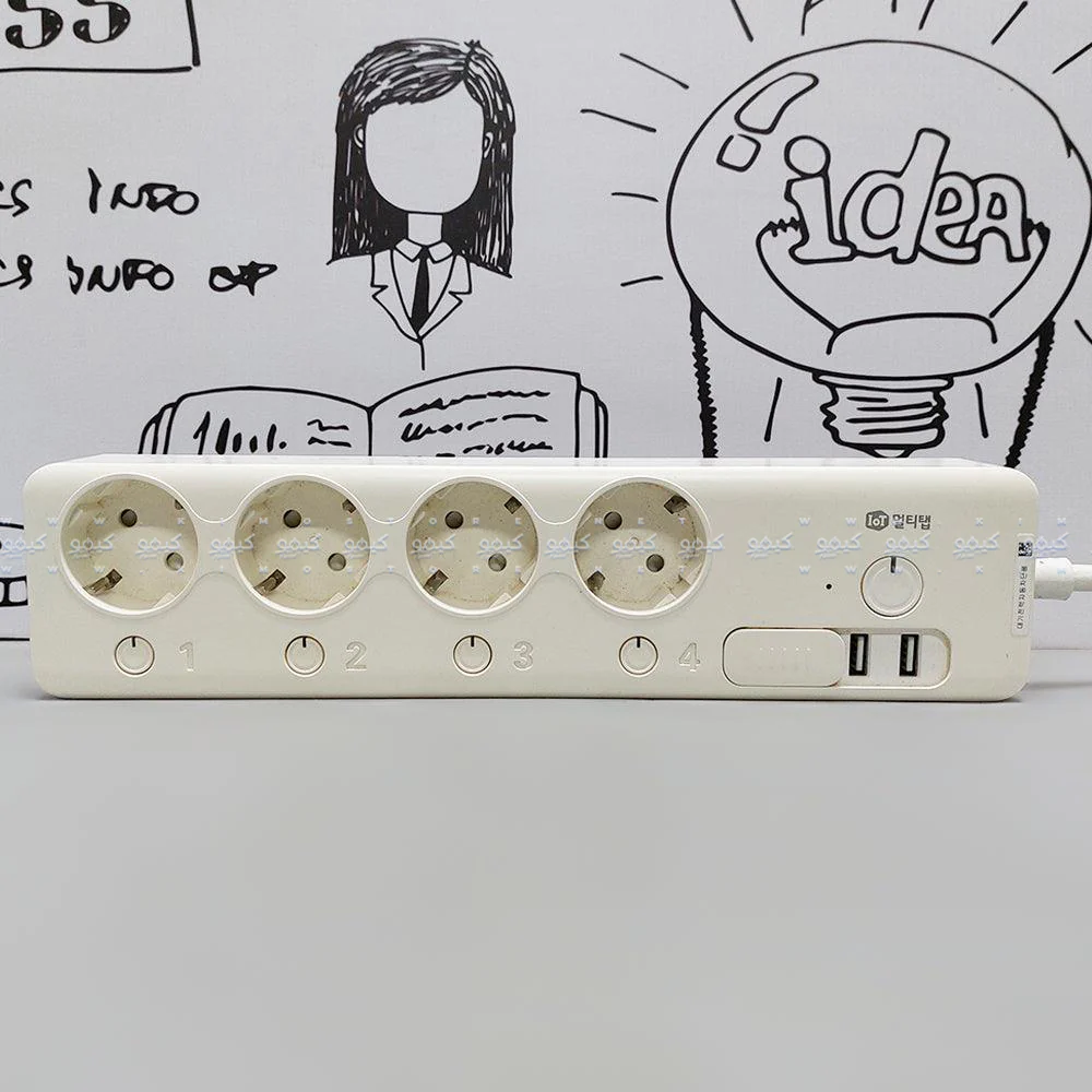 IOT MTTL-W01 Power Strip 1M 4Port + 2USB (Original Used) - Image 2