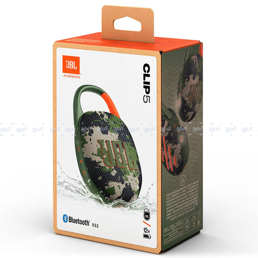 JBL Clip 5 Waterproof Portable Bluetooth Speaker - Image 8