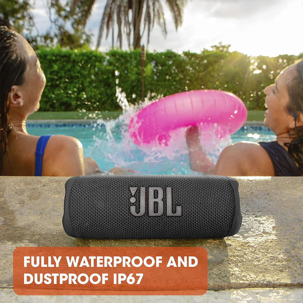 JBL Flip 6 Waterproof Portable Bluetooth Speaker - Image 42