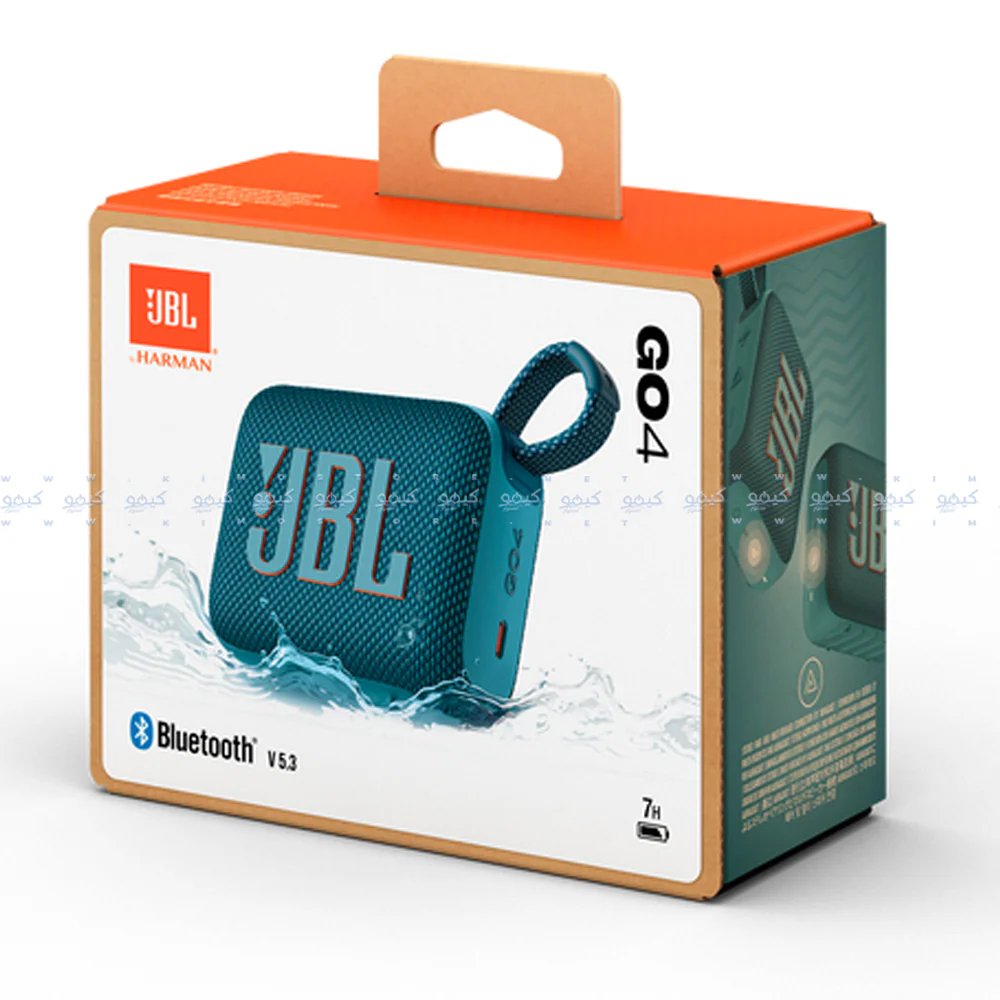 JBL Go 4 Waterproof Portable Bluetooth Speaker (Local Warranty) - Blue - Image 12