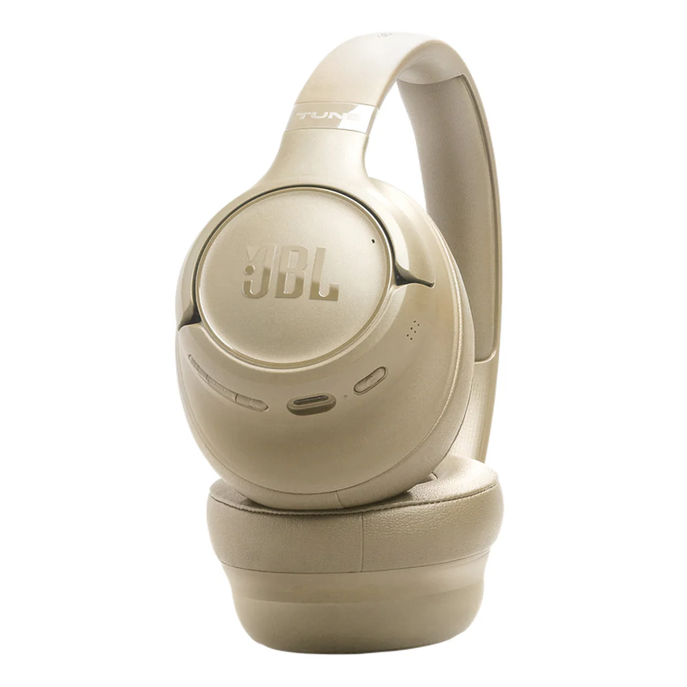 JBL Tune 730BT Bluetooth Headphone - Beige - Image 4