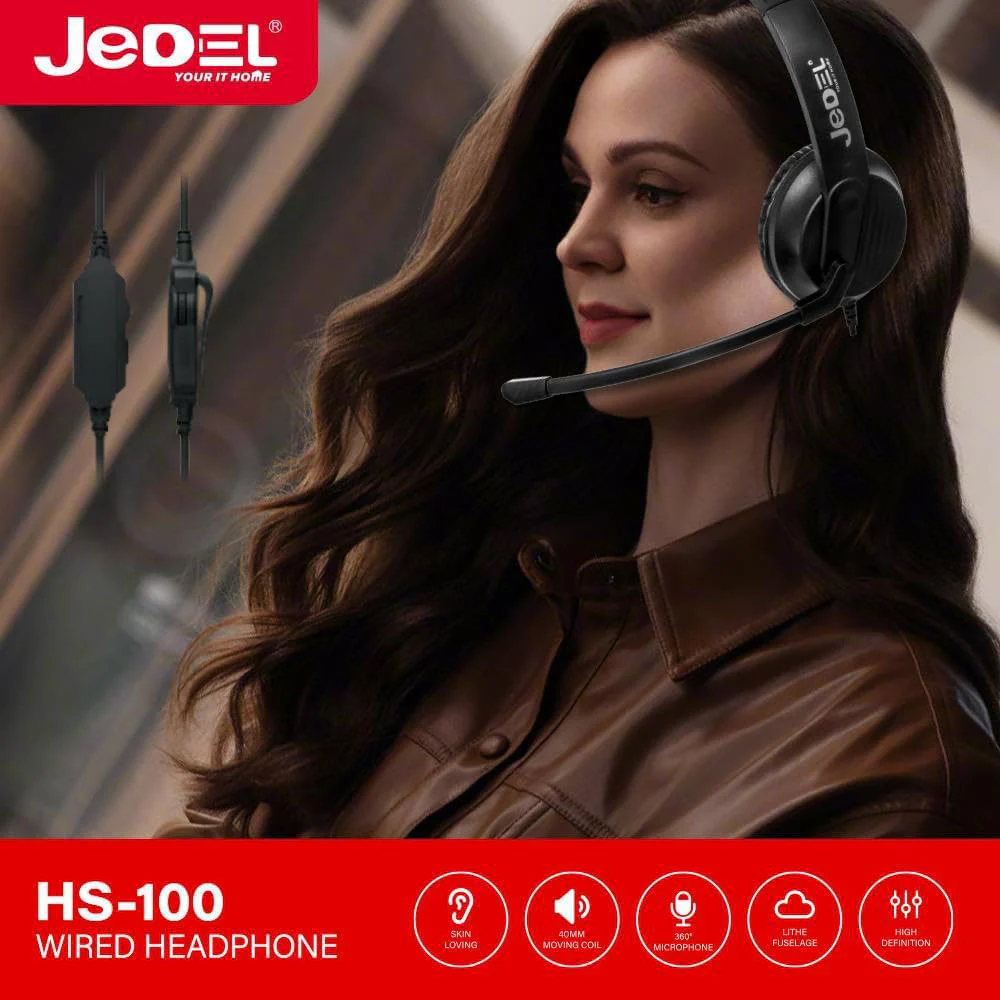 Jedel HS-100 Headset - Image 4