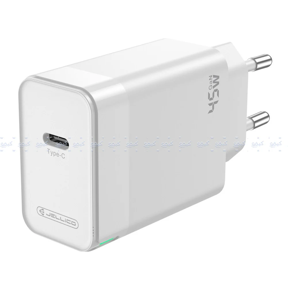 Jellico C105 Wall Charger Type-C 45W Fast Charging - White - Image 3