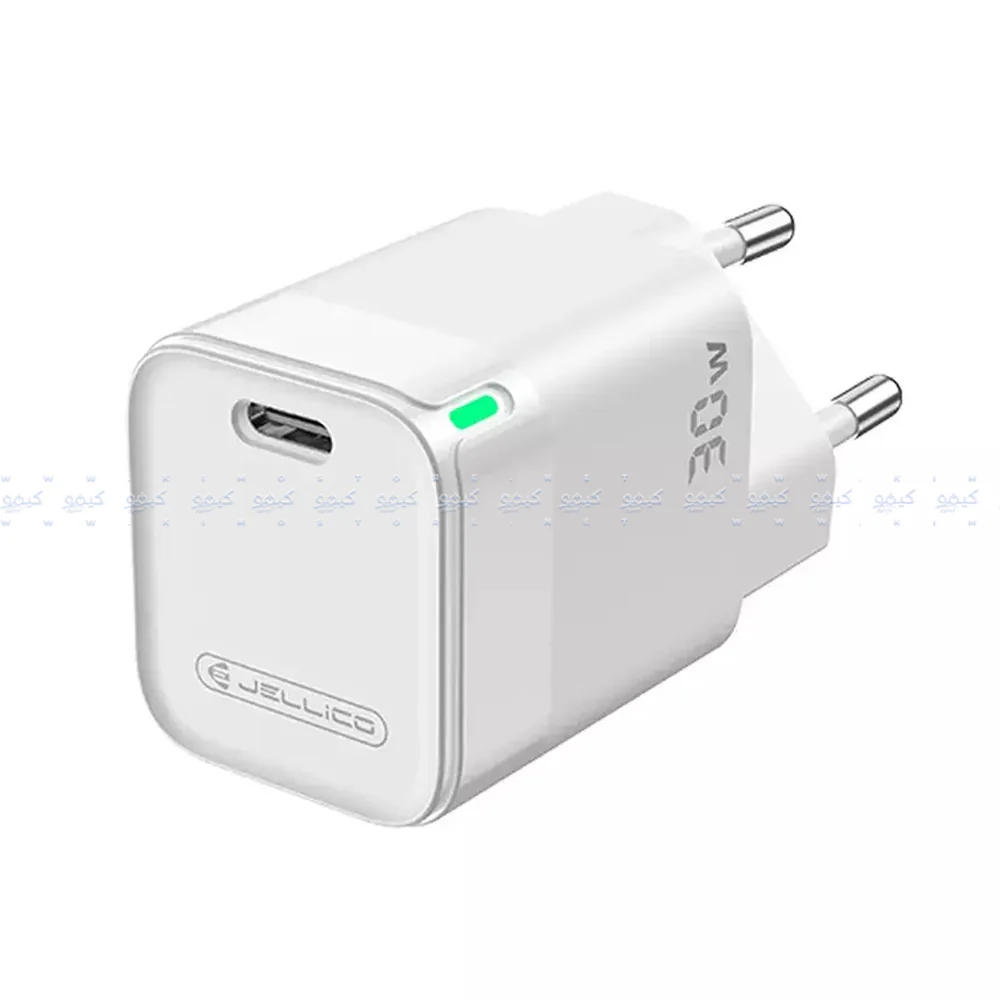 Jellico C43 Wall Charger Type-C 30W Fast Charging - White - Image 3