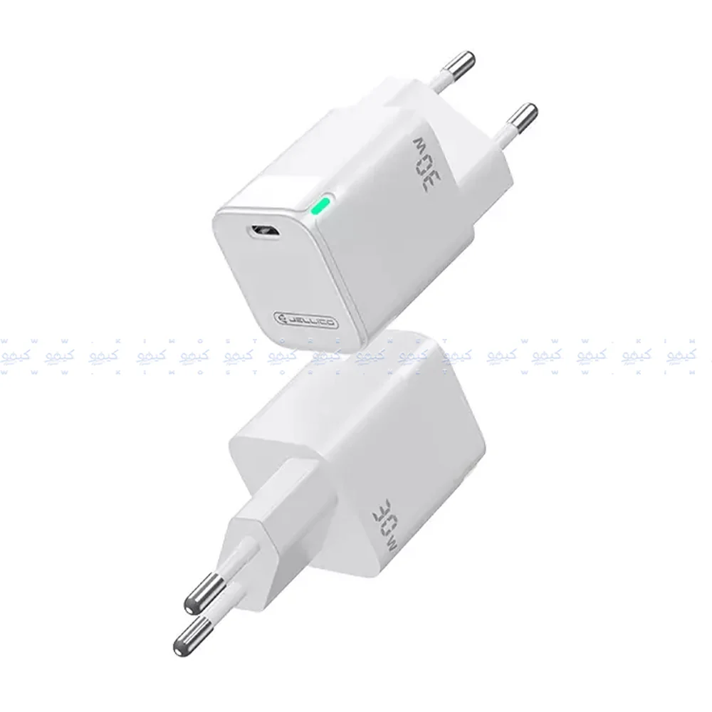 Jellico C43 Wall Charger Type-C 30W Fast Charging - White - Image 4