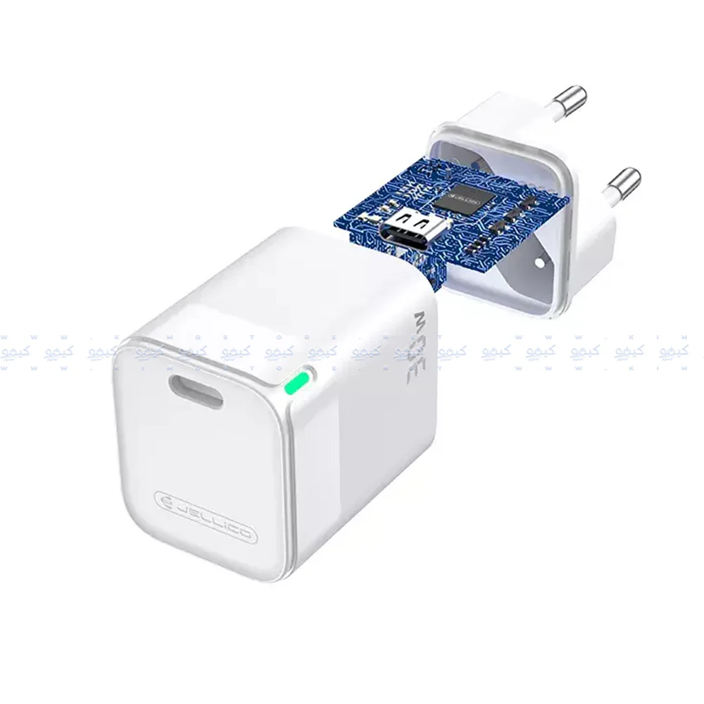 Jellico C43 Wall Charger Type-C 30W Fast Charging - White - Image 5