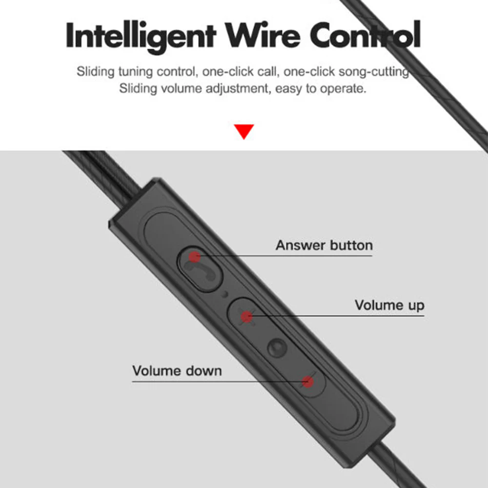 Jellico CT-20 Earphone - Red - Image 2