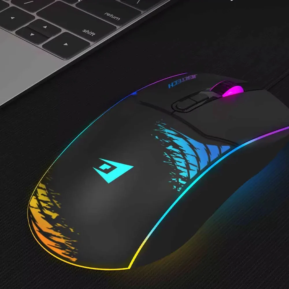 Jertech SHOOTER XP14 Wired RGB Gaming Mouse 3600Dpi - Image 2