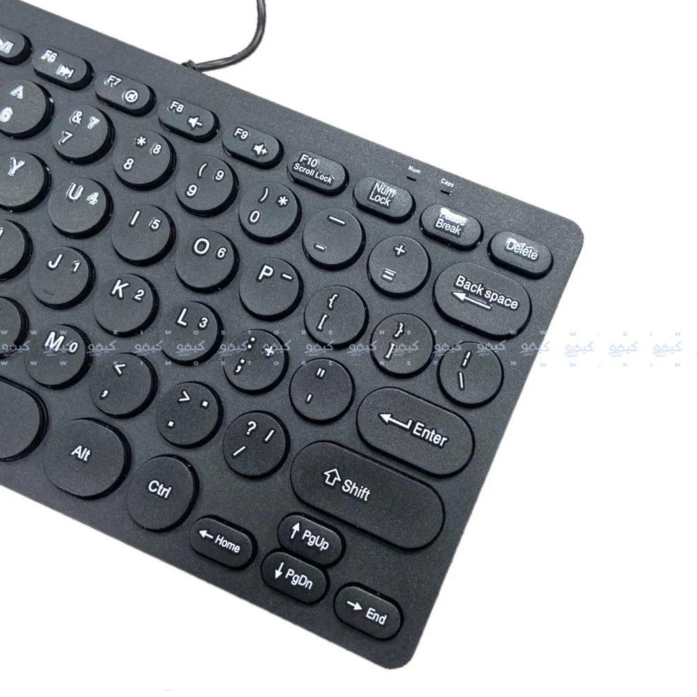 Jertech Sports DK500 Wired Keyboard English & Arabic - Image 3