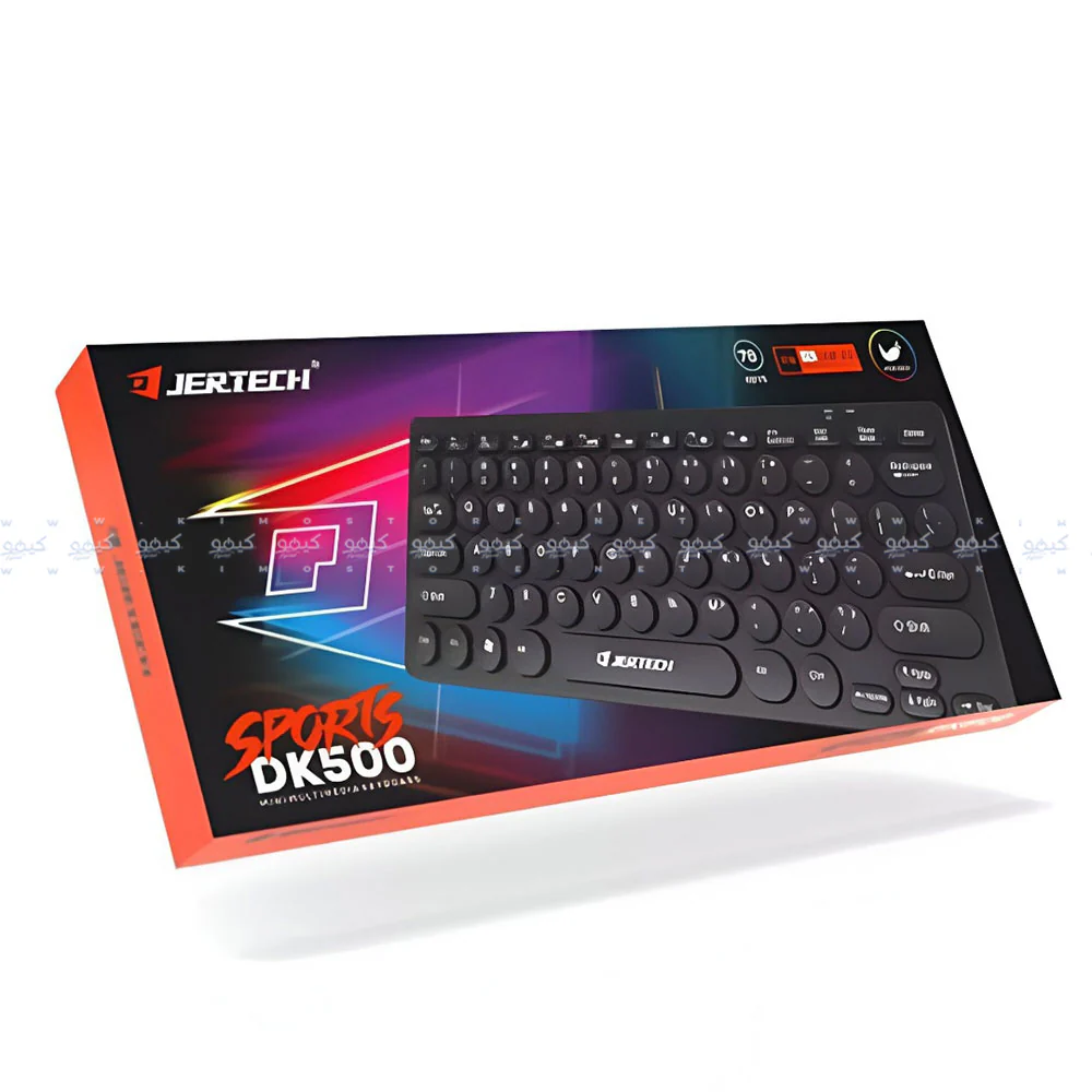 Jertech Sports DK500 Wired Keyboard English & Arabic - Image 4
